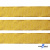 Лента парча 3333, шир. 33 мм/уп. 33+/-0,5 м, цвет т.золото - купить в Йошкар-Оле. Цена: 178.13 руб.