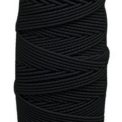 Нитка - резинка Спандекс 25 м (уп-10шт)-чёрные - купить в Йошкар-Оле. Цена: 36.02 руб.