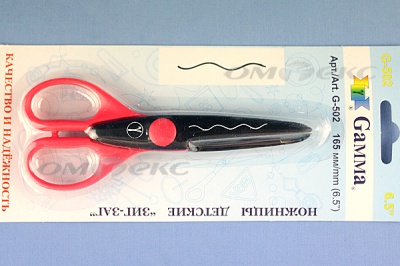 Ножницы G-502 детские 165 мм - купить в Йошкар-Оле. Цена: 292.21 руб.