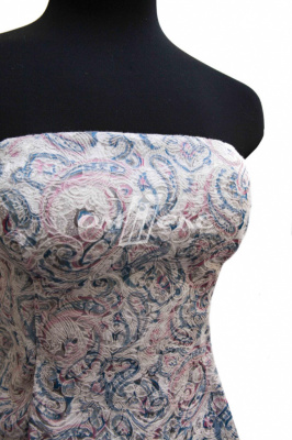 Ткань костюмная (принт) T007 4#, 270 гр/м2, шир.150см - купить в Йошкар-Оле. Цена 610.65 руб.