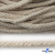 Шнур плетеный d-6 мм круглый, 70% хлопок 30% полиэстер, уп.90+/-1 м, цв.1077-лён - купить в Йошкар-Оле. Цена: 588 руб.