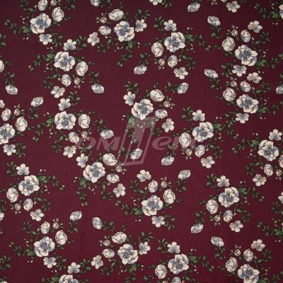Плательная ткань "Фламенко" 3.3, 80 гр/м2, шир.150 см, принт растительный - купить в Йошкар-Оле. Цена 317.46 руб.