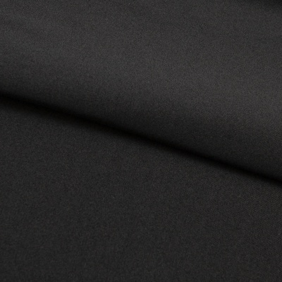 Бифлекс плотный col.124, 210 гр/м2, шир.150см, цвет чёрный - купить в Йошкар-Оле. Цена 653.26 руб.