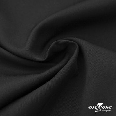 Ткань сорочечная Альто, 115 г/м2, 58% пэ,42% хл, окрашенный, шир.150 см, цв. чёрный  (арт.101) - купить в Йошкар-Оле. Цена 273.15 руб.