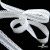 Резинка бельевая ажурная #6185, шир.16 мм, цв.белый - купить в Йошкар-Оле. Цена: 13.72 руб.