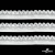 Резинка бельевая ажурная #123-11, шир.11 мм, цв.белый - купить в Йошкар-Оле. Цена: 7.23 руб.