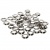 Люверсы, металлические/10мм/никель (упак.1000 шт) - купить в Йошкар-Оле. Цена: 637 руб.