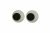 Глазки для игрушек, круглые, с бегающими зрачками, 18 мм/упак.20+/-2 шт, цв. -черно-белые - купить в Йошкар-Оле. Цена: 25.40 руб.