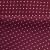 Креп стрейч Амузен, 85 г/м2, 19-2024 (темный рубин)/белый мелкий горох, шир.150 см - купить в Йошкар-Оле. Цена 220.50 руб.