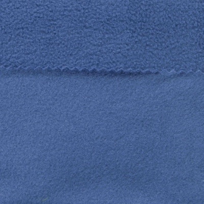 Флис DTY 19-4027, 180 г/м2, шир. 150 см, цвет джинс - купить в Йошкар-Оле. Цена 646.04 руб.