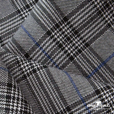 Ткань костюмная "Клер" 80% P, 16% R, 4% S, 200 г/м2, шир.150 см,#3 цв-серый/синий - купить в Йошкар-Оле. Цена 412.02 руб.