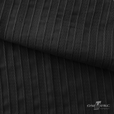Ткань плательная 100%хлопок, 115 г/м2, ш.140 +/-5 см #103, цв.(17)-чёрный - купить в Йошкар-Оле. Цена 548.89 руб.