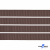 Репсовая лента 005, шир. 6 мм/уп. 50+/-1 м, цвет коричневый - купить в Йошкар-Оле. Цена: 88.45 руб.