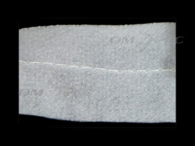 WS7225-прокладочная лента усиленная швом для подгиба 30мм-белая (50м) - купить в Йошкар-Оле. Цена: 16.71 руб.