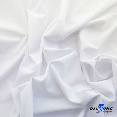 Ткань сорочечная Илер 100%полиэстр, 120 г/м2 ш.150 см, цв.белый - купить в Йошкар-Оле. Цена 290.24 руб.