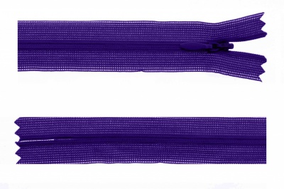 Молния потайная Т3 866, 20 см, капрон, цвет фиолетовый - купить в Йошкар-Оле. Цена: 5.27 руб.