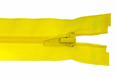 Спиральная молния Т5 131, 90 см, автомат, цвет жёлтый - купить в Йошкар-Оле. Цена: 14.20 руб.