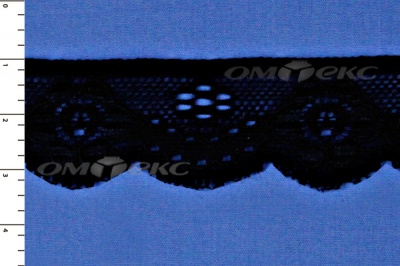 Кружево эластичное узкое арт.3091/25мм/черное - купить в Йошкар-Оле. Цена: 8.98 руб.