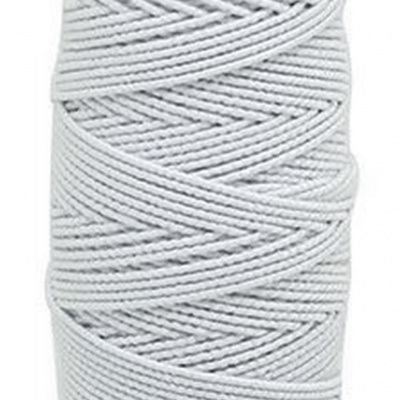 Нитка - резинка Спандекс 25 м (уп-10шт)-белые - купить в Йошкар-Оле. Цена: 35.65 руб.