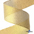 Лента металлизированная "ОмТекс", 50 мм/уп.22,8+/-0,5м, цв.- золото - купить в Йошкар-Оле. Цена: 149.71 руб.
