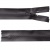 Молния водонепроницаемая PVC Т-7, 20 см, неразъемная, цвет (301)-т.серый - купить в Йошкар-Оле. Цена: 21.56 руб.