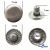 Кнопка металлическая "Альфа" с пружиной, 15 мм (уп. 720+/-20 шт), цвет никель - купить в Йошкар-Оле. Цена: 1 466.73 руб.