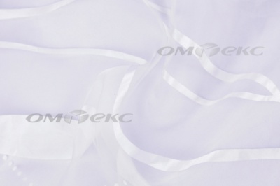 Органза деворэ 686 "Кристина" С1 (белый), 280 см - купить в Йошкар-Оле. Цена 571.15 руб.