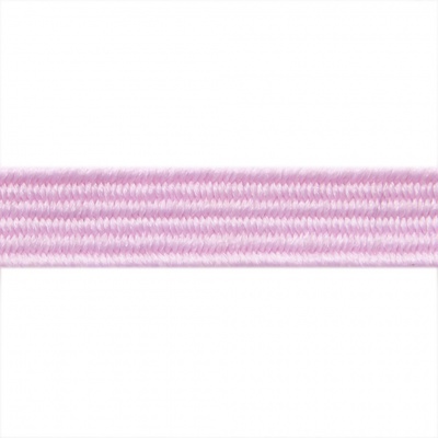 Резиновые нити с текстильным покрытием, шир. 6 мм ( упак.30 м/уп), цв.- 80-розовый - купить в Йошкар-Оле. Цена: 155.22 руб.