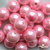 0404-00108-Бусины пластиковые под жемчуг "ОмТекс", 16 мм, (уп.50гр=24+/-1шт) цв.101-св.розовый - купить в Йошкар-Оле. Цена: 44.18 руб.
