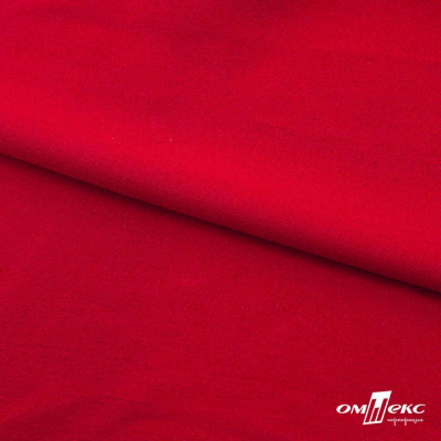 Ткань плательная Креп Рибера, 100% полиэстер,120 гр/м2, шир. 150 см, цв. Красный - купить в Йошкар-Оле. Цена 142.30 руб.