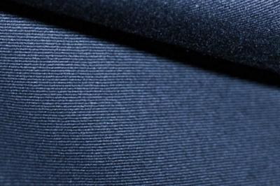Ткань костюмная 8874/3, цвет темно-синий, 100% полиэфир - купить в Йошкар-Оле. Цена 433.60 руб.