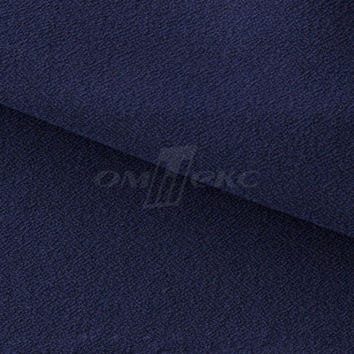 Креп стрейч Манго 19-3921, 200 гр/м2, шир.150см, цвет т.синий - купить в Йошкар-Оле. Цена 258.89 руб.