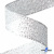 Лента металлизированная "ОмТекс", 25 мм/уп.22,8+/-0,5м, цв.- серебро - купить в Йошкар-Оле. Цена: 96.64 руб.