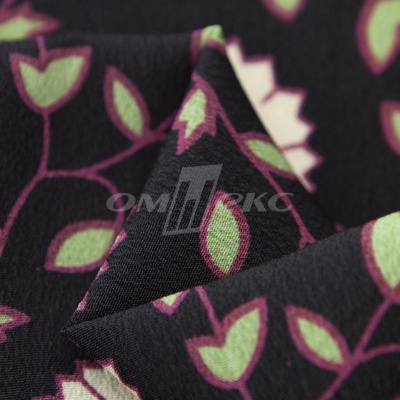 Плательная ткань "Фламенко" 10.1, 80 гр/м2, шир.150 см, принт растительный - купить в Йошкар-Оле. Цена 241.49 руб.