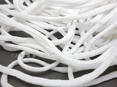 Шнур В-036 4 мм мелкое плетение 100 м белый - купить в Йошкар-Оле. Цена: 2.02 руб.