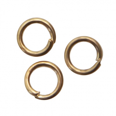 Кольцо  соединительное для бижутерии 4 мм, цв.-золото - купить в Йошкар-Оле. Цена: 0.41 руб.