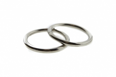 Кольцо металлическое d-32 мм, цв.-никель - купить в Йошкар-Оле. Цена: 3.54 руб.
