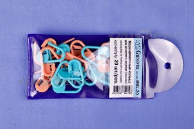 Кольцо маркировочное пластик МКL-12, 30 мм для вязания (12 шт) - купить в Йошкар-Оле. Цена: 119.89 руб.