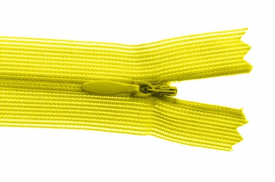 Молния потайная Т3 131, 20 см, капрон, цвет жёлтый - купить в Йошкар-Оле. Цена: 5.12 руб.