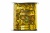 Пайетки "ОмТекс" на нитях, SILVER SHINING, 6 мм F / упак.91+/-1м, цв. 48 - золото - купить в Йошкар-Оле. Цена: 356.19 руб.