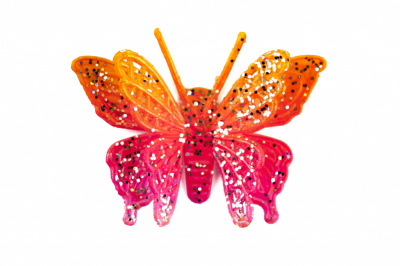 Бабочка декоративная пластиковая #10 - купить в Йошкар-Оле. Цена: 7.09 руб.