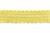 Тесьма кружевная 0621-1212А, шир. 45 мм/уп. 20+/-1 м, цвет 017-жёлтый - купить в Йошкар-Оле. Цена: 1 033.32 руб.
