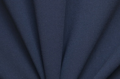 Костюмная ткань с вискозой "Бриджит", 210 гр/м2, шир.150см, цвет т.синий - купить в Йошкар-Оле. Цена 564.96 руб.