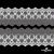 Кружево на сетке LY1984, шир.110 мм, (уп. 13,7 м ), цв.01-белый - купить в Йошкар-Оле. Цена: 877.53 руб.