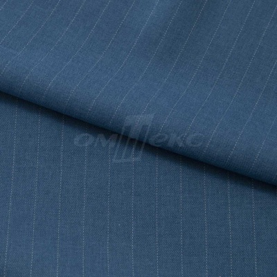 Костюмная ткань "Жаклин", 188 гр/м2, шир. 150 см, цвет серо-голубой - купить в Йошкар-Оле. Цена 430.84 руб.