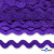 Тесьма вьюнчик 0381-0080, 8 мм/упак.33+/-1м, цвет 9530-фиолетовый - купить в Йошкар-Оле. Цена: 107.26 руб.