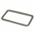 Рамка металлическая прямоугольная, 40 х 15 мм- тём.никель - купить в Йошкар-Оле. Цена: 4.60 руб.