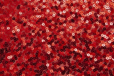 Сетка с пайетками №18, 188 гр/м2, шир.130см, цвет красный - купить в Йошкар-Оле. Цена 371 руб.