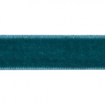 Лента бархатная нейлон, шир.12 мм, (упак. 45,7м), цв.65-изумруд - купить в Йошкар-Оле. Цена: 392 руб.