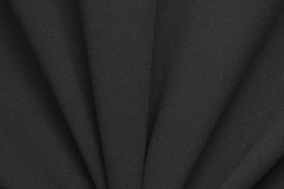 Костюмная ткань с вискозой "Бриджит", 210 гр/м2, шир.150см, цвет чёрный - купить в Йошкар-Оле. Цена 570.73 руб.